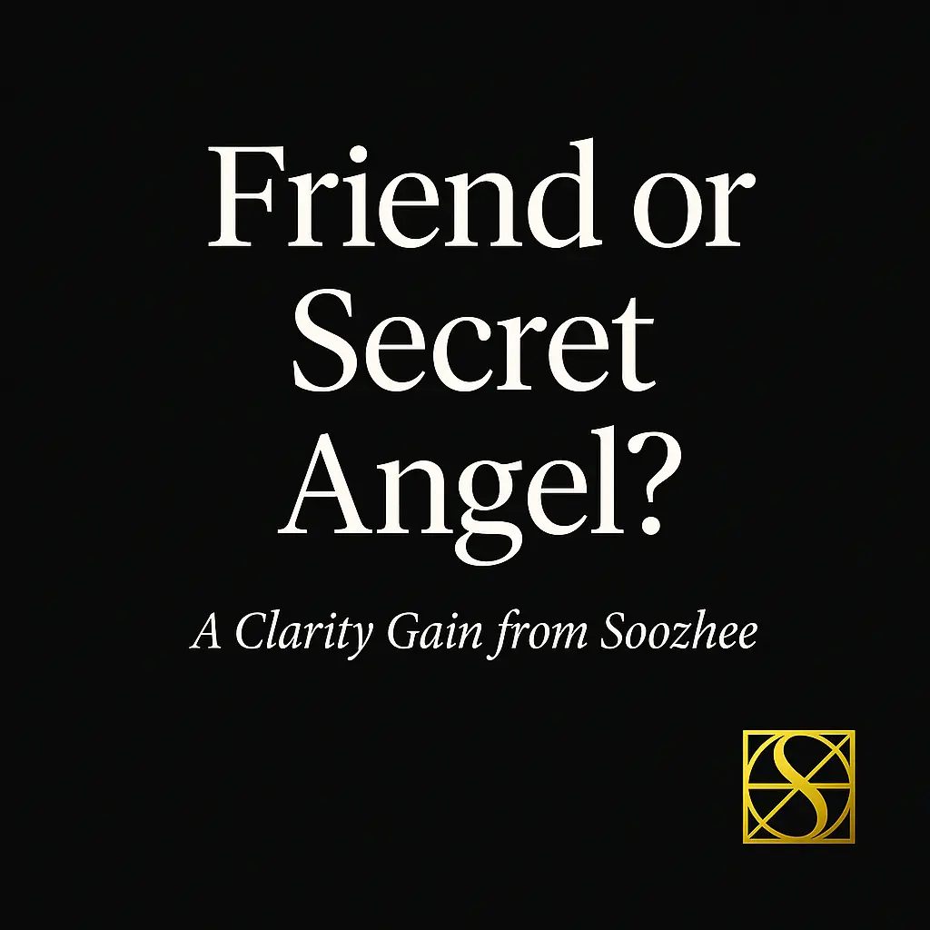 Cover image for the article “Friend or Secret Angel?” — exploring the difference between being agreeable and being truly supportive.